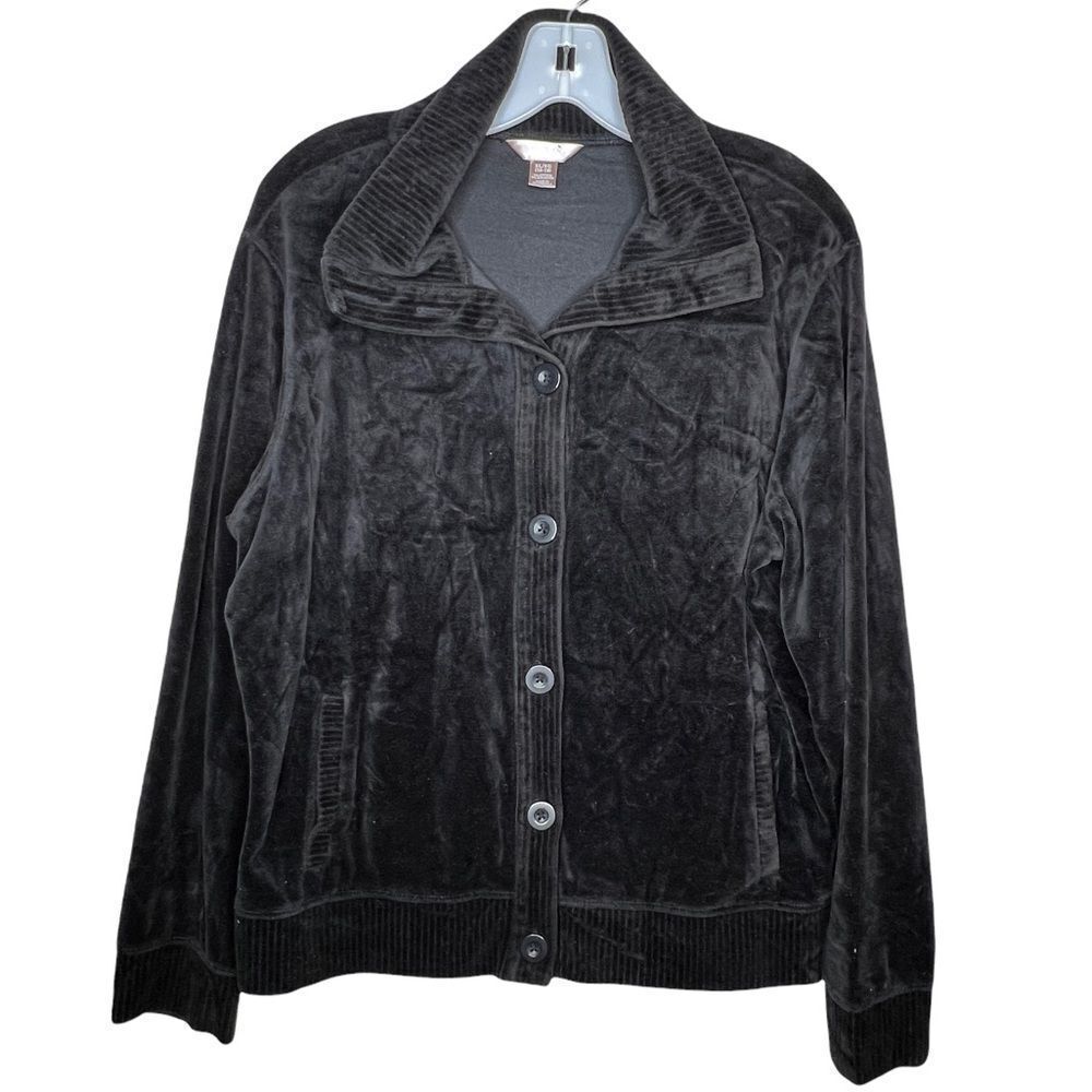 Vintage White Stag Velour Jacket